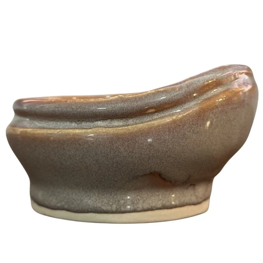 Handmade Studio Pottery Trinket Bowl Wabi Sabi Approx 2